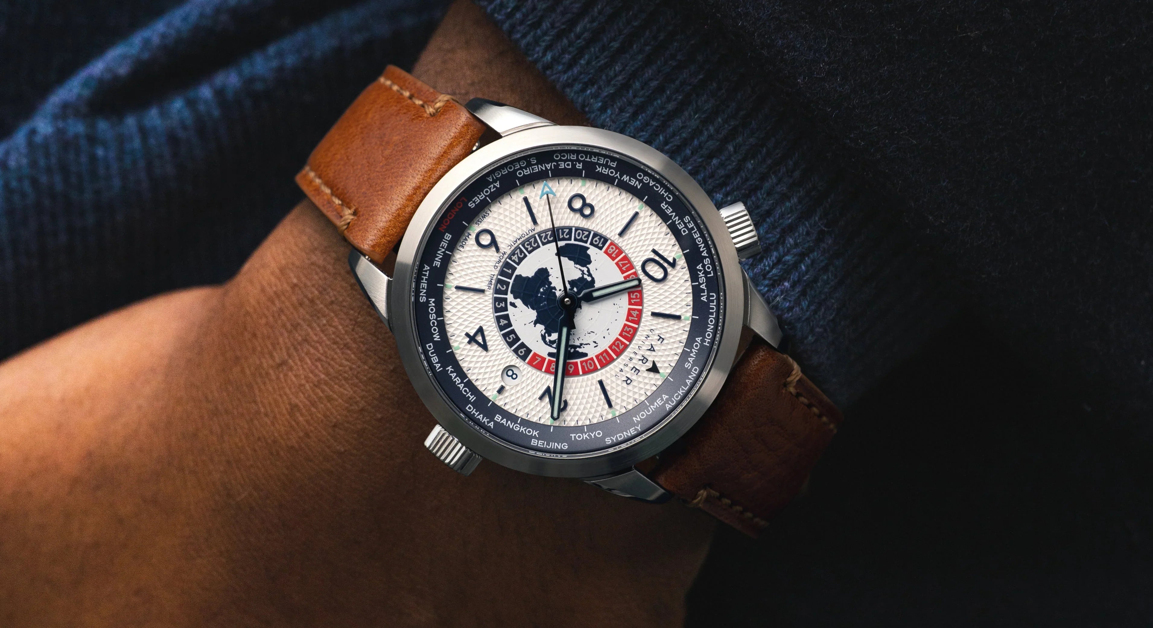 Farer Worldtimer – Time+Tide Watches AU