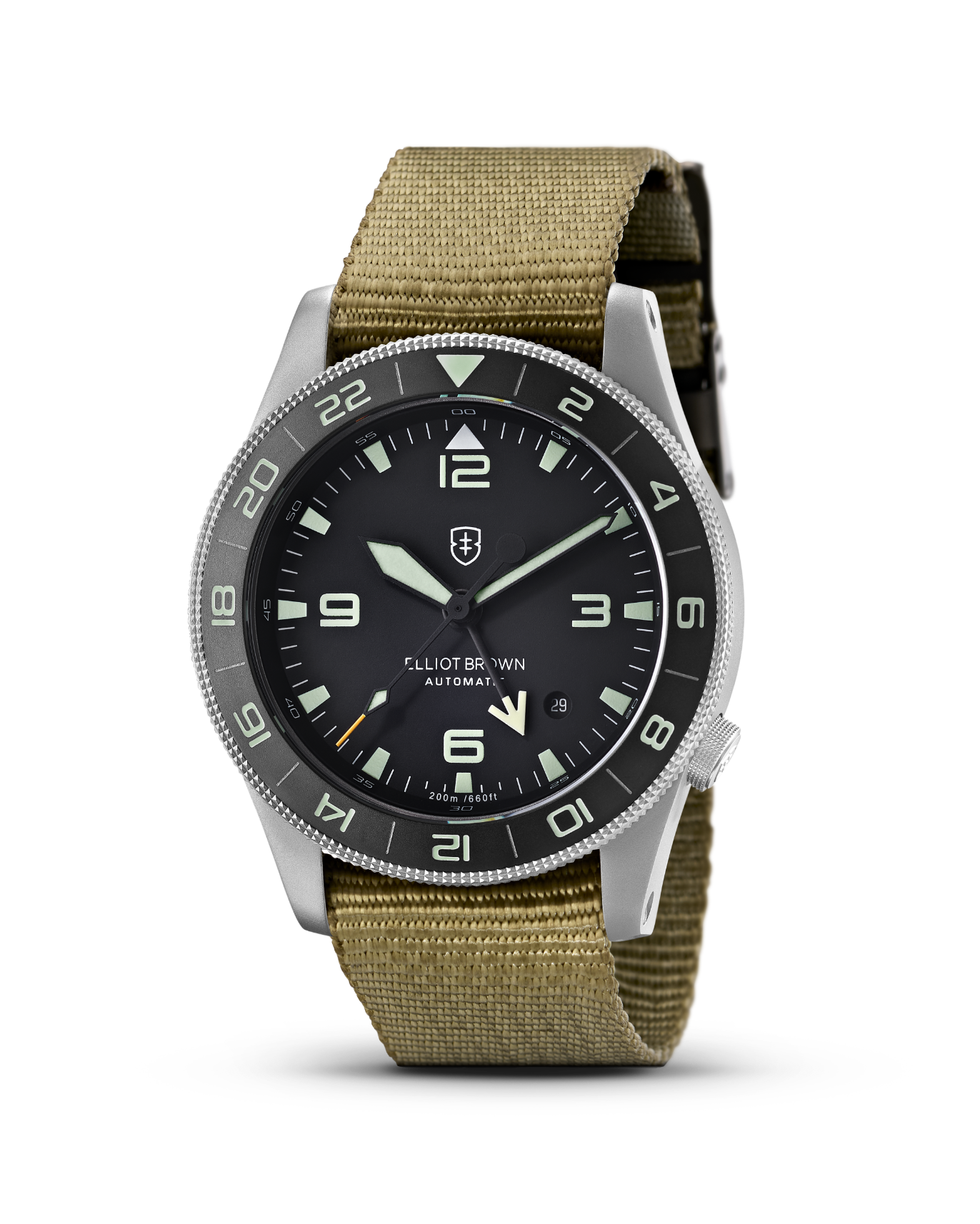 Elliot Brown Holton Auto GMT: EBINOX 101-A25