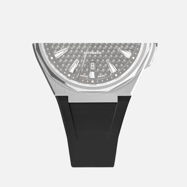 Christopher Ward The Twelve Rubber - Black Strap