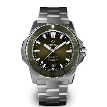 FORMEX REEF 39.5 MM Automatic COSC 300M Green 39.5 mm