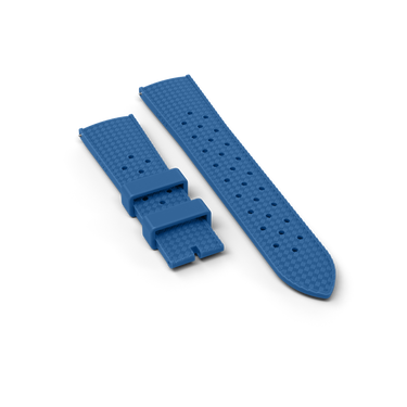 DOXA SUB 200 II Rubber Dive Flex strap, Navy blue