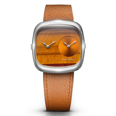 Dennison ALD Dual Time Tiger Eye & Gold Sunray
