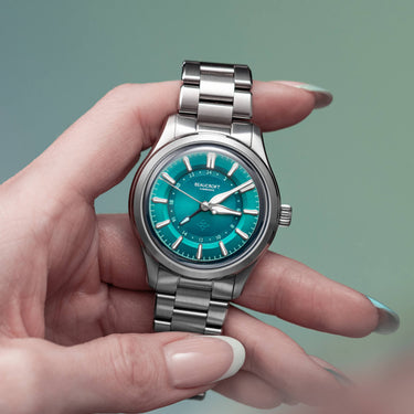 Beaucroft Contour GMT “Tropical Teal”