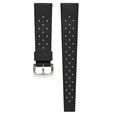 Baltic Rubber Sport Strap - Black