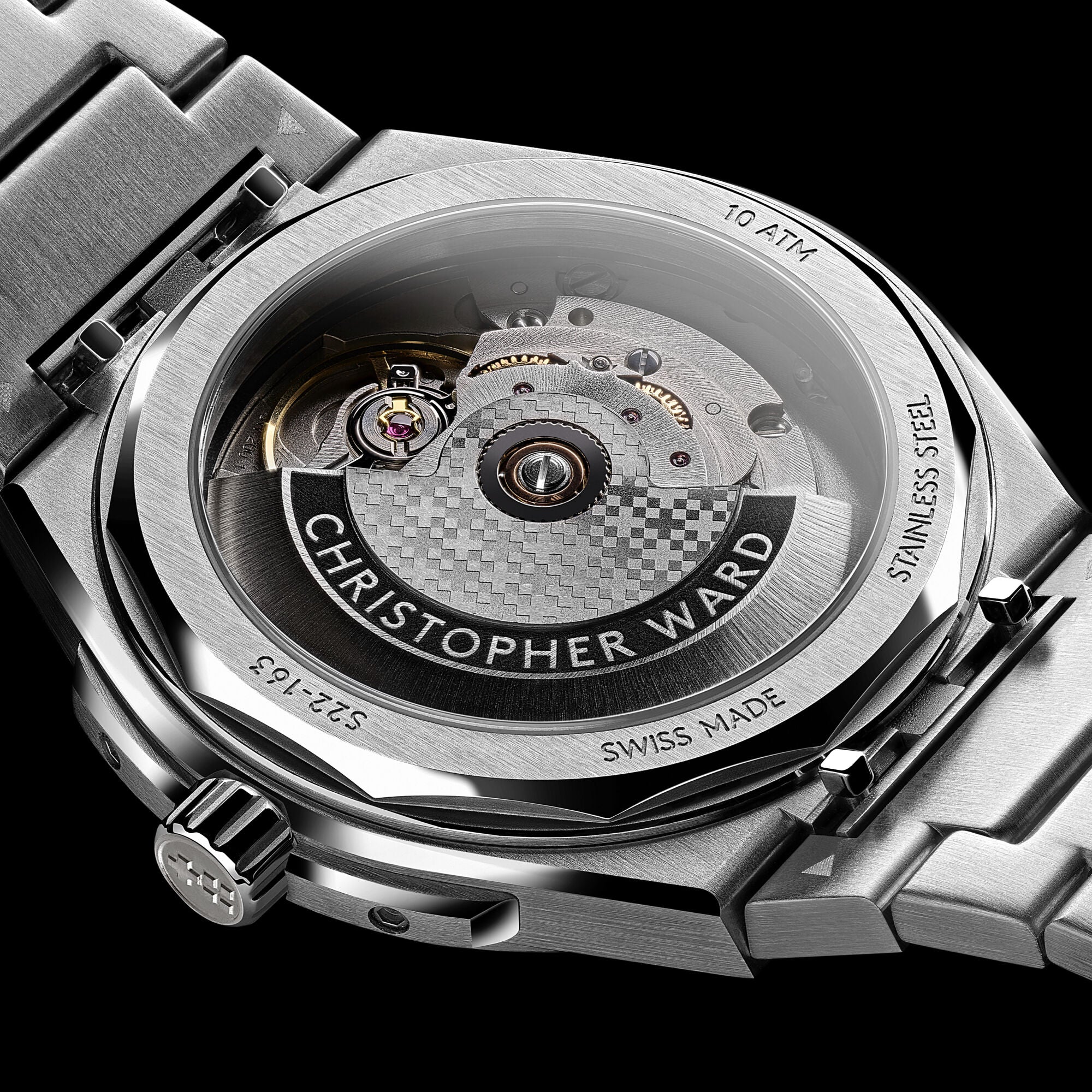 Christopher Ward The Twelve - Glacier Blue - Steel Bracelet - Image