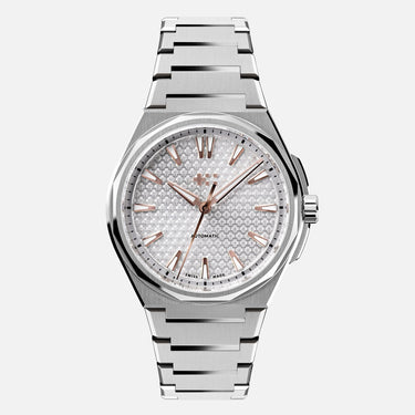 Christopher Ward The Twelve - Alta White - Steel Bracelet - Image