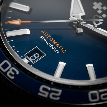 Christopher Ward C60 Trident Pro 300 - Blue - Consort Bracelet - Image