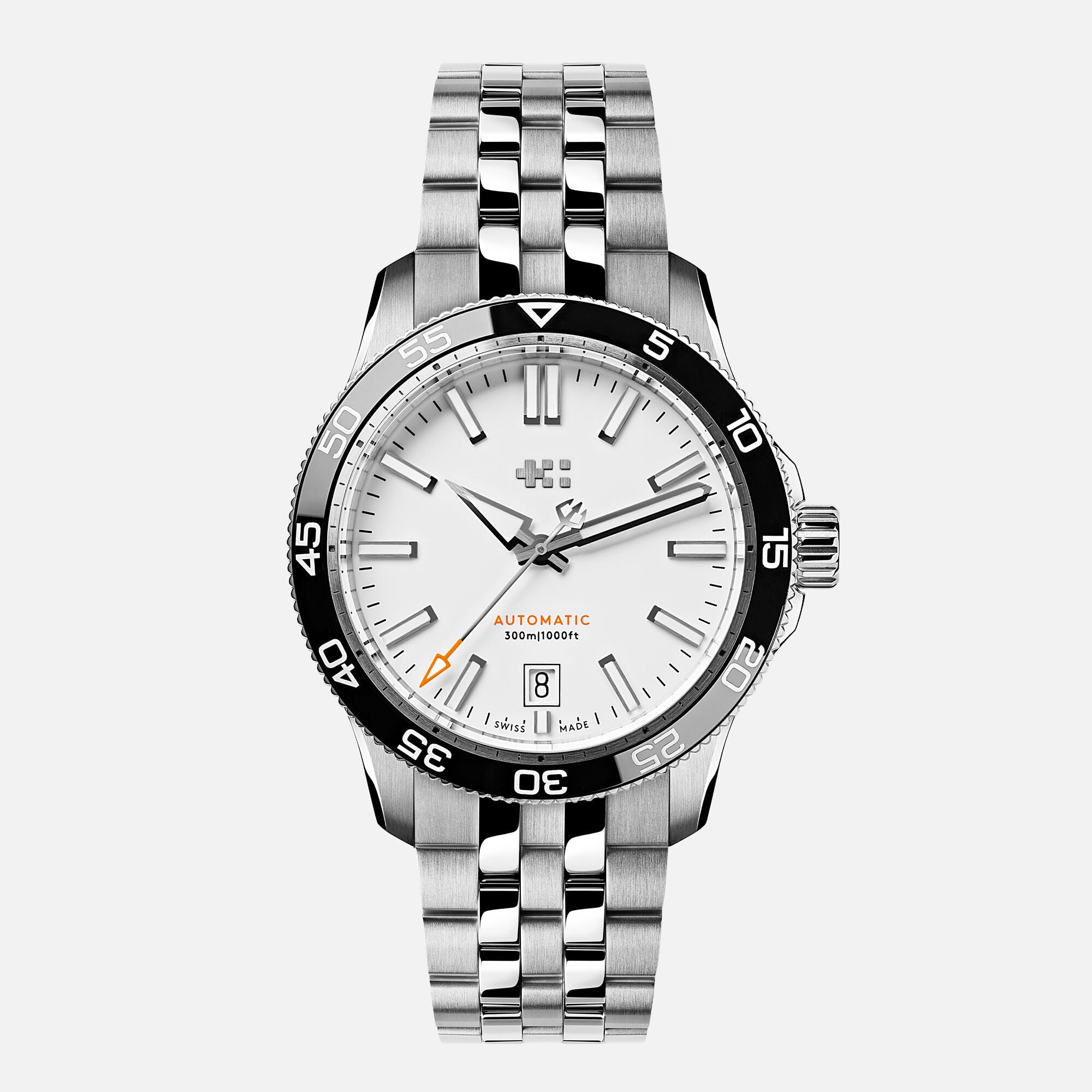 Christopher Ward C60 Trident Pro 300 - White - Consort Bracelet - Image