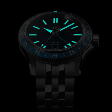 Christopher Ward C60 Trident GMT 300 - Blue - Consort Bracelet - Image