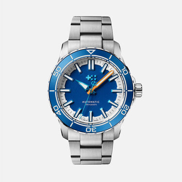 Christopher Ward C60 Trident Reef 41mm - Helio Blue
