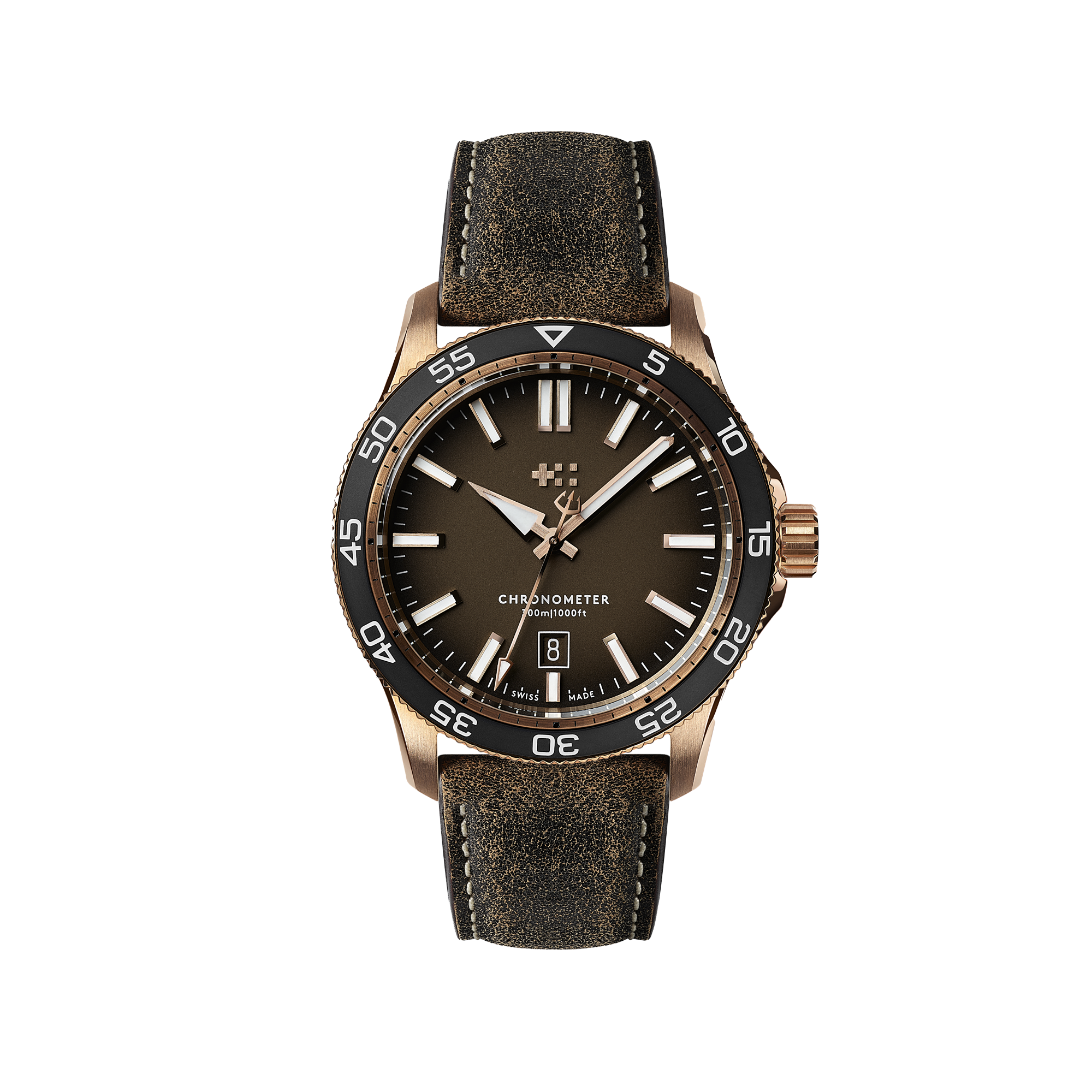 Christopher Ward C60 Pro 300 Bronze - Brown OmbrÃ© - Image