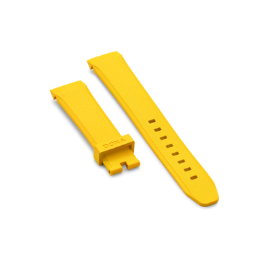 DOXA SUB 200 C-GRAPH II Rubber strap, Yellow