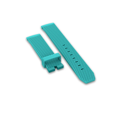 DOXA SUB 200 Rubber strap, Turquoise