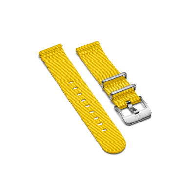 DOXA SUB 600T NATO strap with pin buckle, Yellow