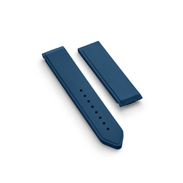 DOXA SUB 600T Rubber strap, Navy blue