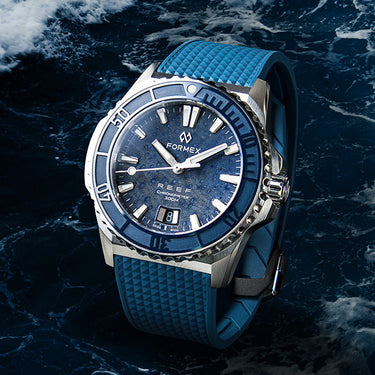 FORMEX REEF 39.5 MM Automatic COSC 300M "Blue Coral"