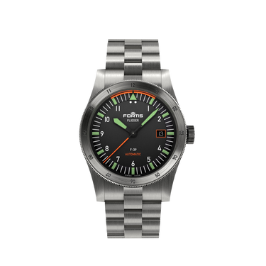 Fortis Flieger F-39 Automatic On Block Bracelet