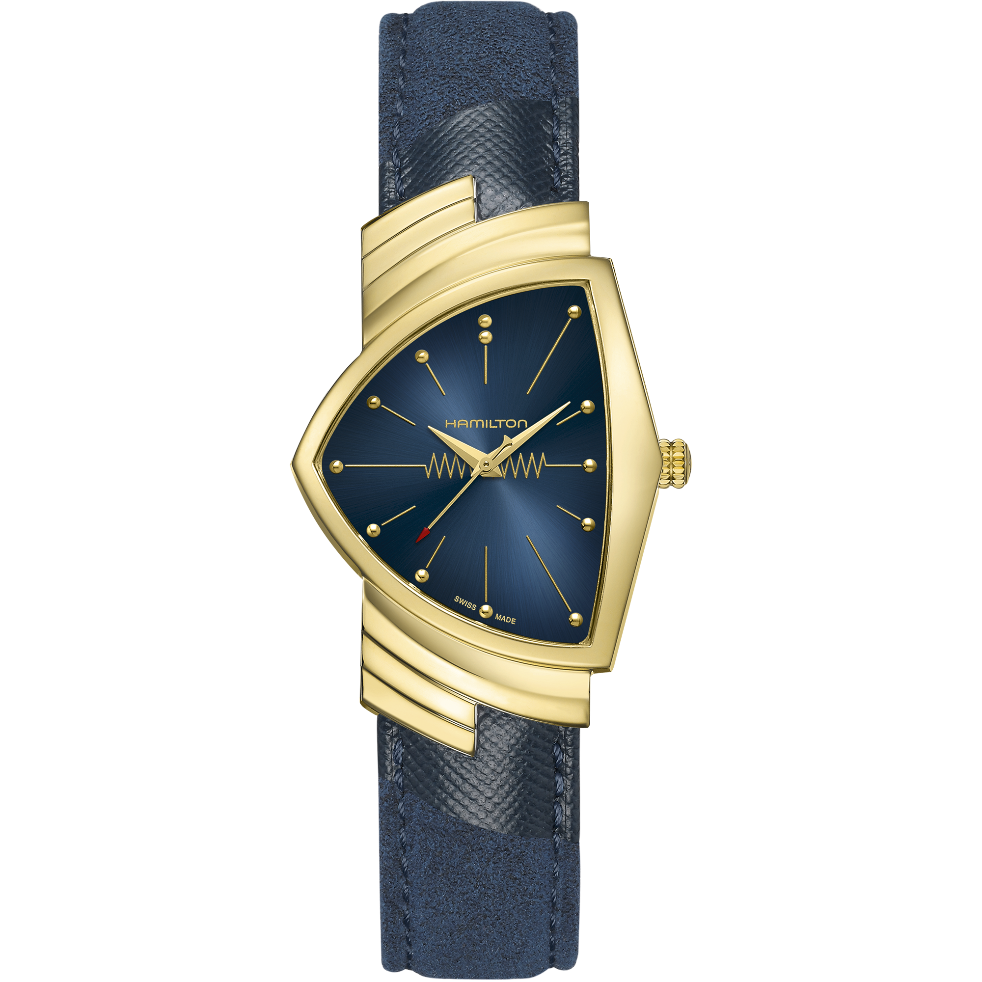 Hamilton Ventura Quartz Gold