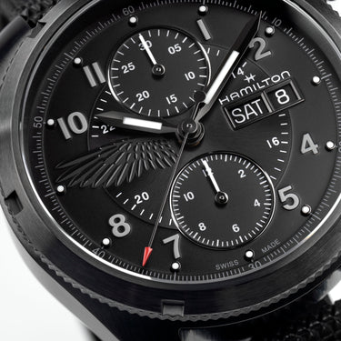 Hamilton x Resident Evil® Khaki Field Auto Chrono