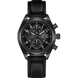 Hamilton x Resident Evil® Khaki Field Auto Chrono