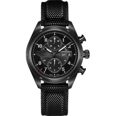 Hamilton x Resident Evil® Khaki Field Auto Chrono