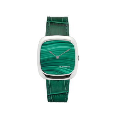 Dennison ALD Green Malachite Stone Dial