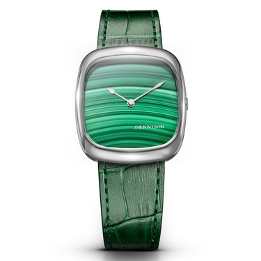 Dennison ALD Green Malachite Stone Dial