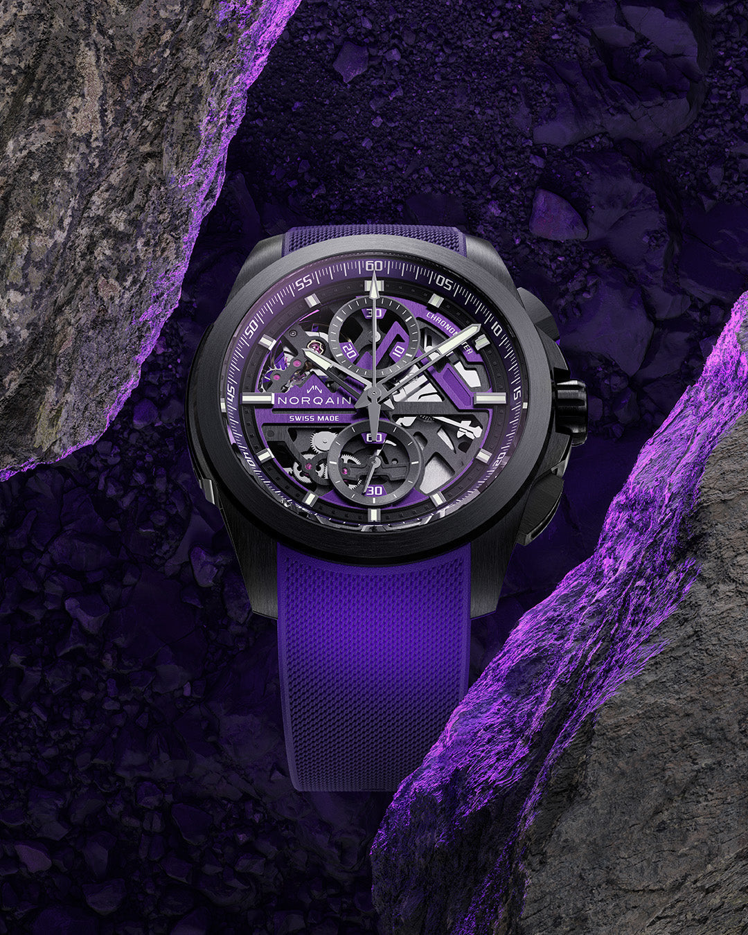 Independence Skeleton Chrono 42mm Titanium Limited Edition Front