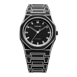 D1 Milano Polycarbon 40.5mm - Black Sketch