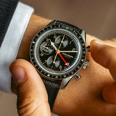 Echo Neutra 1956 Chrono GMT Black