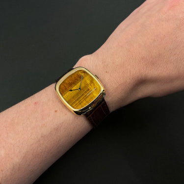 Dennison ALD Tiger Eye Stone Dial