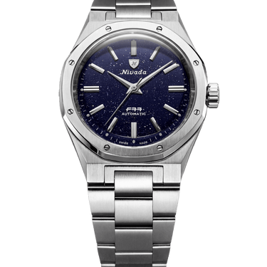 Nivada Grenchen F77 SST Dark Blue Aventurine MK2 - 38mm