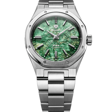 Nirvada Grenchen F77 SST Green Aventurine MK2 - 38mm