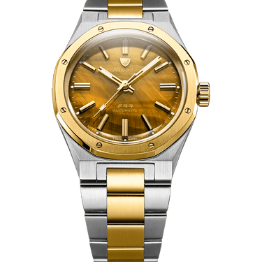 Nivada Grenchen F77 Tiger Eye Bicolor Mark 1