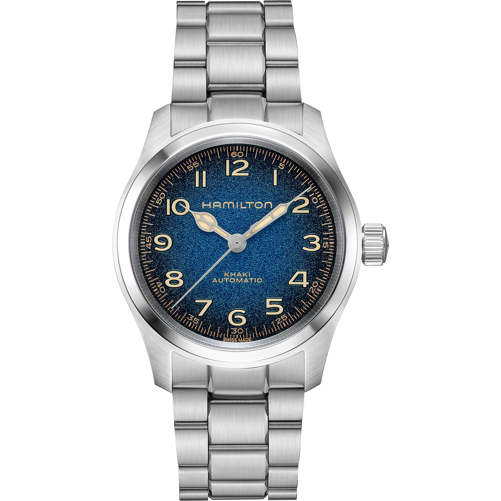 Hamilton Khaki Field Murph Auto Blue Bracelet 38mm