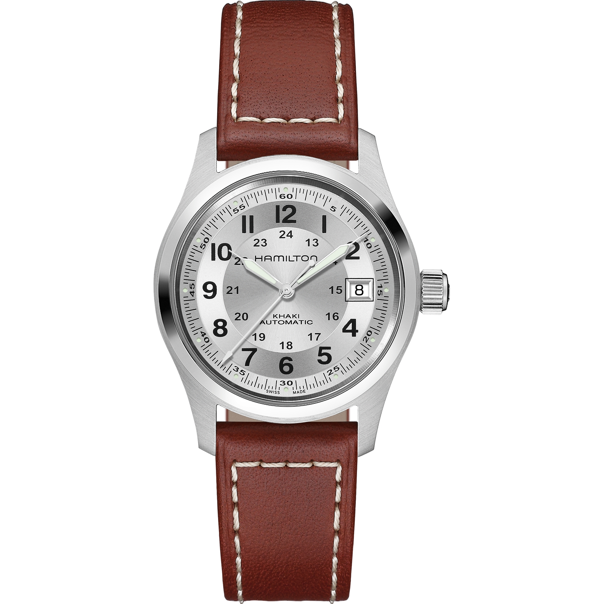 Hamilton Khaki Field Auto 38mm Silver H70455553
