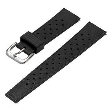 Baltic Rubber Sport Strap - Black