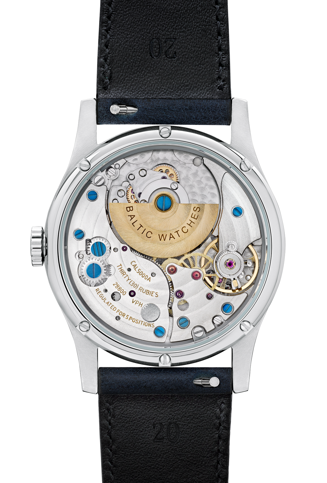 Mark Roulette Watch Baltic MR Roulette Silver 36mm – Time+Tide Watches AU