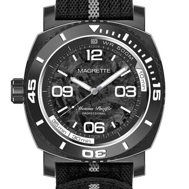 Magrette Moana Pacific Destro Titanium Professional - Carbon Dial