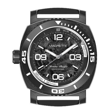 Magrette Moana Pacific Destro Titanium Professional - Carbon Dial