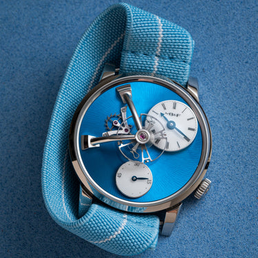 Delugs - Elastic Loop Light Blue/White