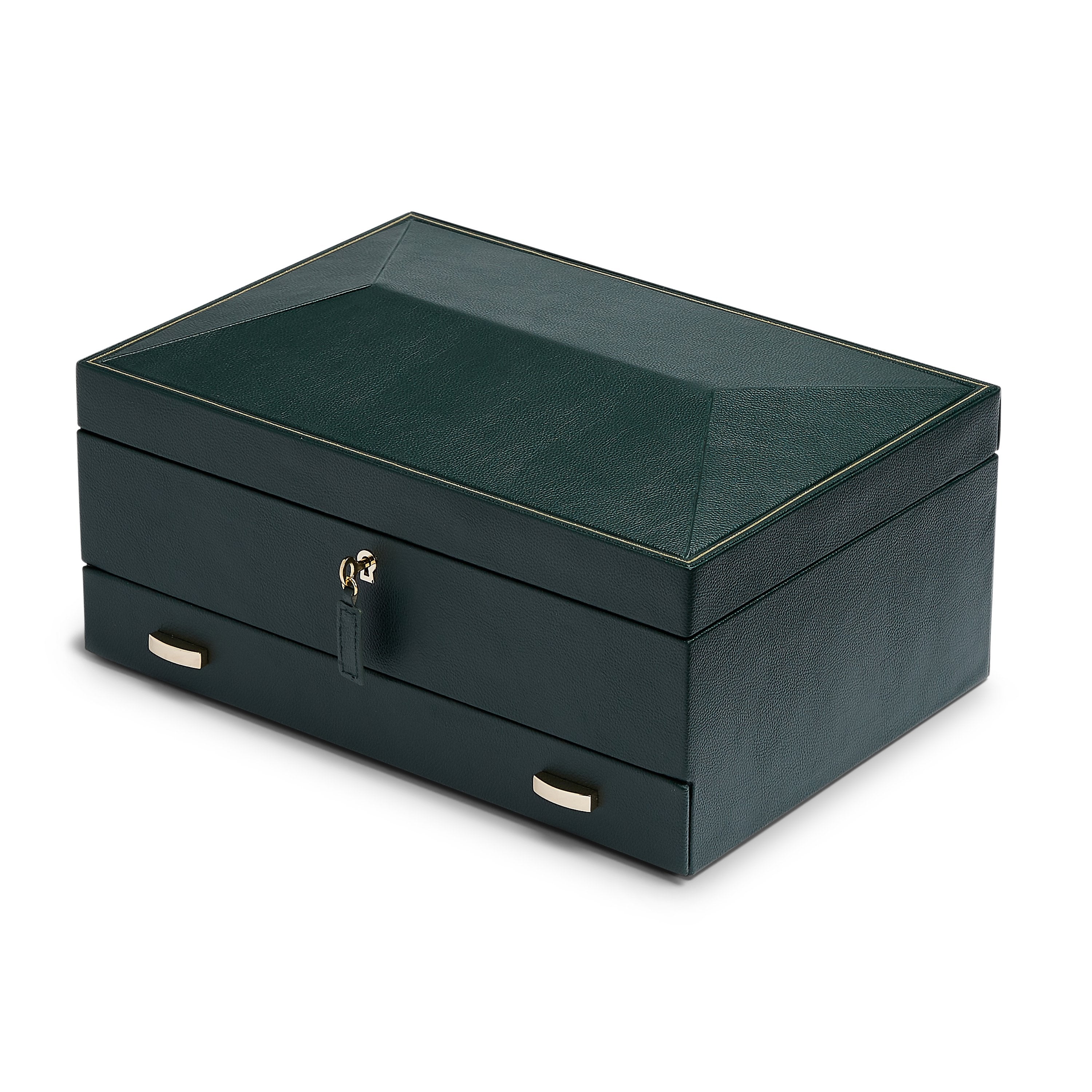 Draw Watch Box Wolf Brit Racing Green 10P W Draw Watch Box – Time+Tide Watches AU
