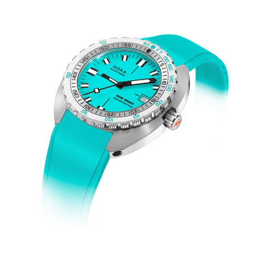 DOXA SUB 1500T Aquamarine, rubber strap