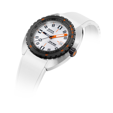 DOXA SUB 300 Searambler Beta, Rubber White