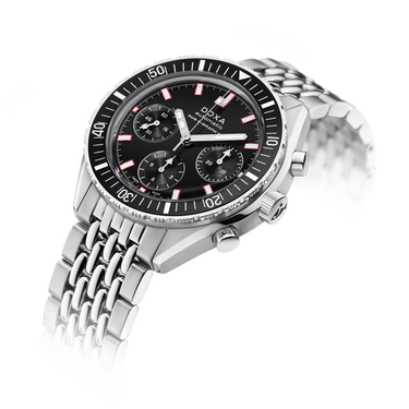 DOXA SUB 200 C-GRAPH II Sharkhunter, stainless steel bracelet