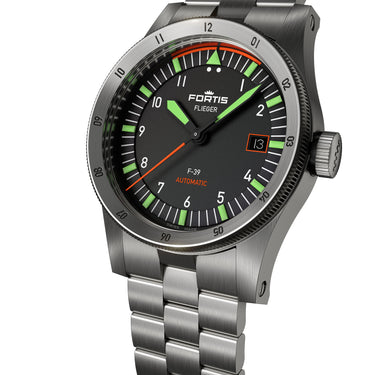 Fortis Flieger F-39 Automatic On Block Bracelet