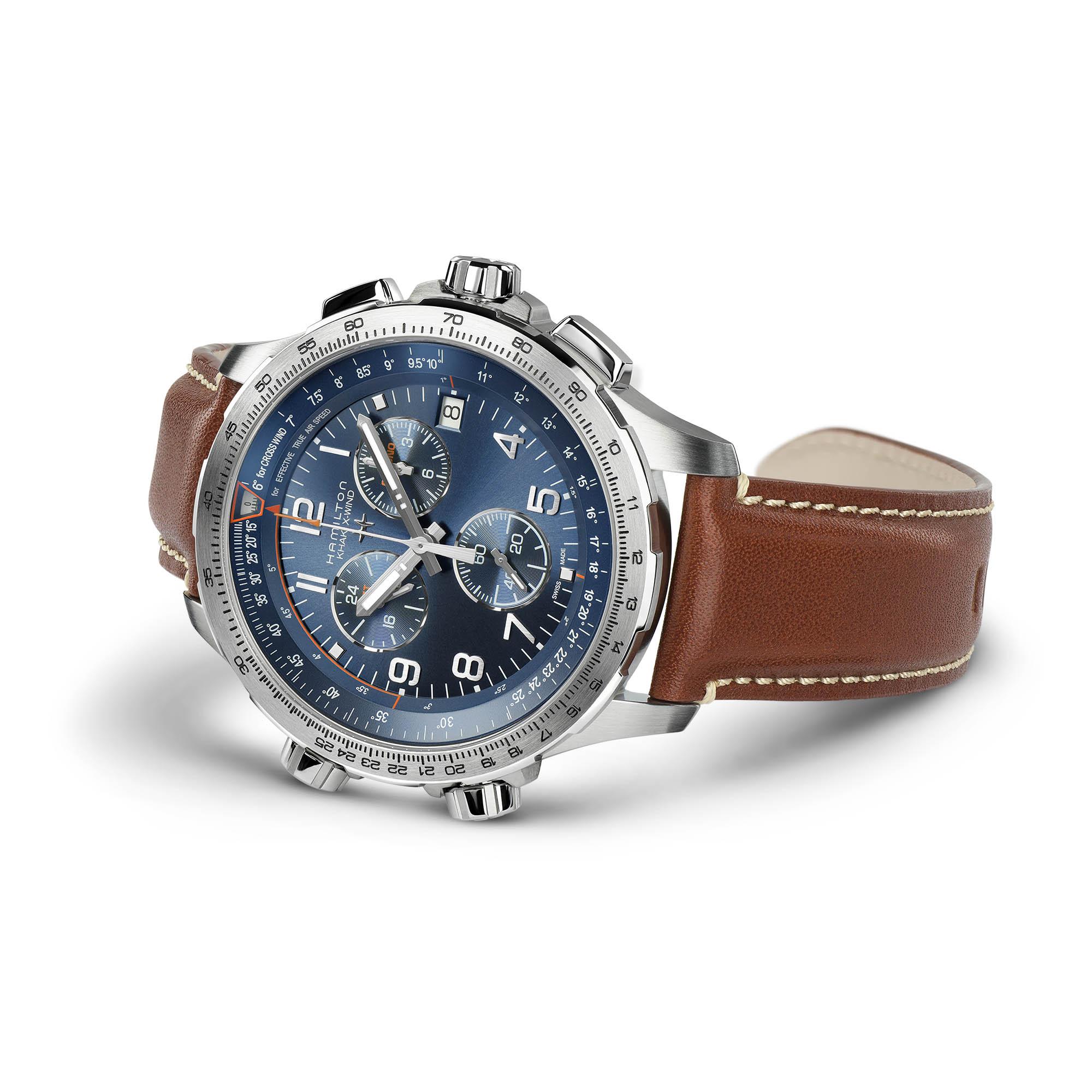 X Wind Hamilton Khaki Aviation X-Wind GMT Chrono Quartz – Time+Tide Watches AU