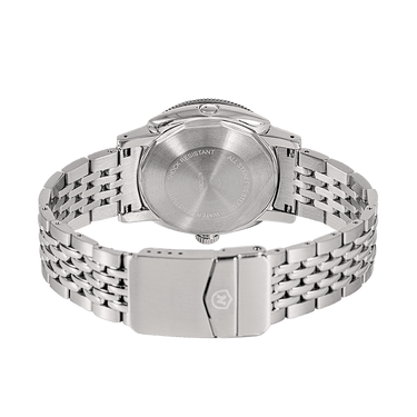 White Pacman Date - Depthmaster - 14104A - Nivada Grenchen